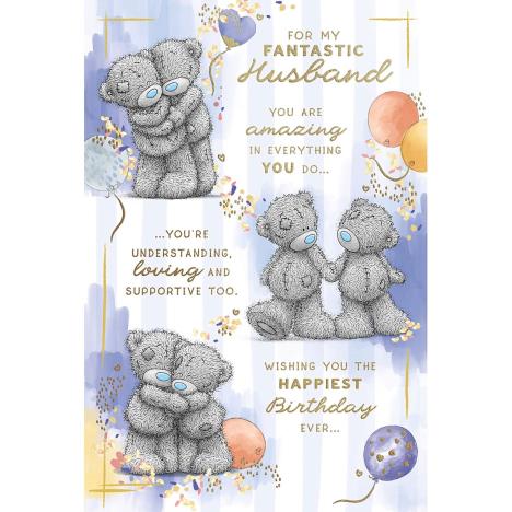 Husband Verse Me to You Bear Birthday Card £2.49